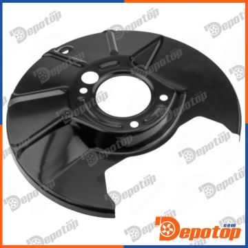 Déflecteur, disque de frein arrière gauche pour MAZDA | HTO-MZ-004, GE7C-26-271